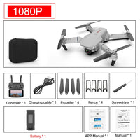 E88 Pro Foldable Quadcopter Drone┃WIFI FPV, HD 4K Camera, Altitude Hold.